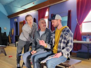 Hockey hijinks and manly men at heart of 25th Street play