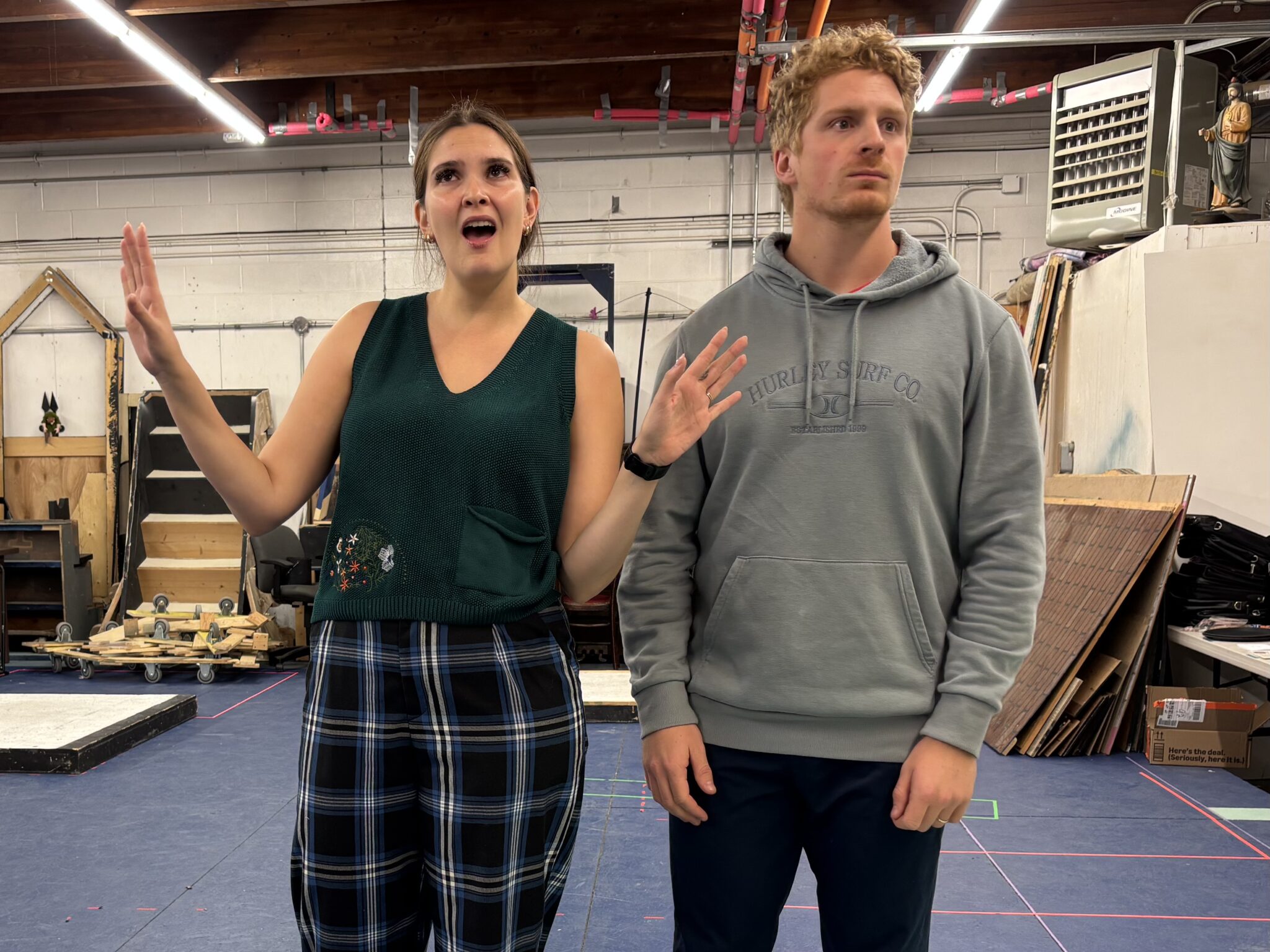 SSP blends fiction and reality with newlyweds starring in “The Wedding Singer”